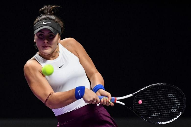 Tenis: Bianca Andreescu keluar dari pembuka musim di Auckland dengan ‘masalah lutut’