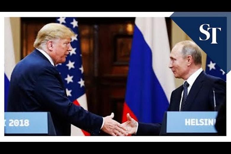 Gedung Putih mengatakan Trump dan Putin membahas serangan Rusia, kontrol senjata, hubungan