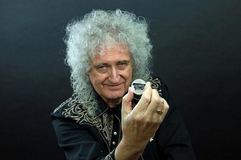 Inggris mengeluarkan koin peringatan merayakan band rock Queen