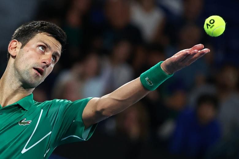 Tenis: Novak Djokovic berterima kasih kepada Goran Ivanisevic atas tips ace setelah kemenangan putaran pertama Australia Terbuka